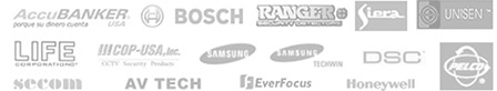 Logos de las empresas que BM Seguridad distribuye Logos de las empresas que BM Seguridad distribuye